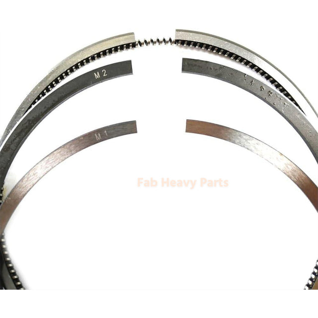 3 Piston Ring Set 1J091-21050 1G460-21050 Fits For Kubota Engine Z602 D902 Tractor BX23S BX24 BX25 BX1500 BX2230 BX2350 BX2360 BX2370 BX2380 Excavator Turn Mower
