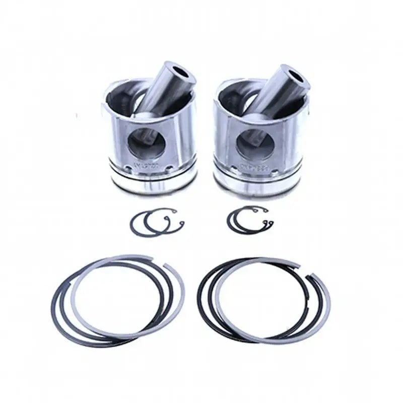 Piston Set of Air Brake Compressor 618DA3509002A for Hanma Engine 618 628 - Fab Heavy Parts