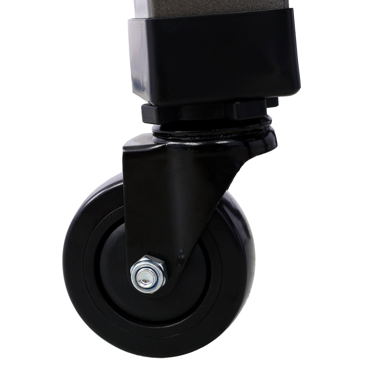 Pneumatic 360 Degree Swivel Stool Mechanics Rolling Creeper Seat Heavy Duty with Casters 300 Lbs Capacity - Gray - Fab Heavy Parts