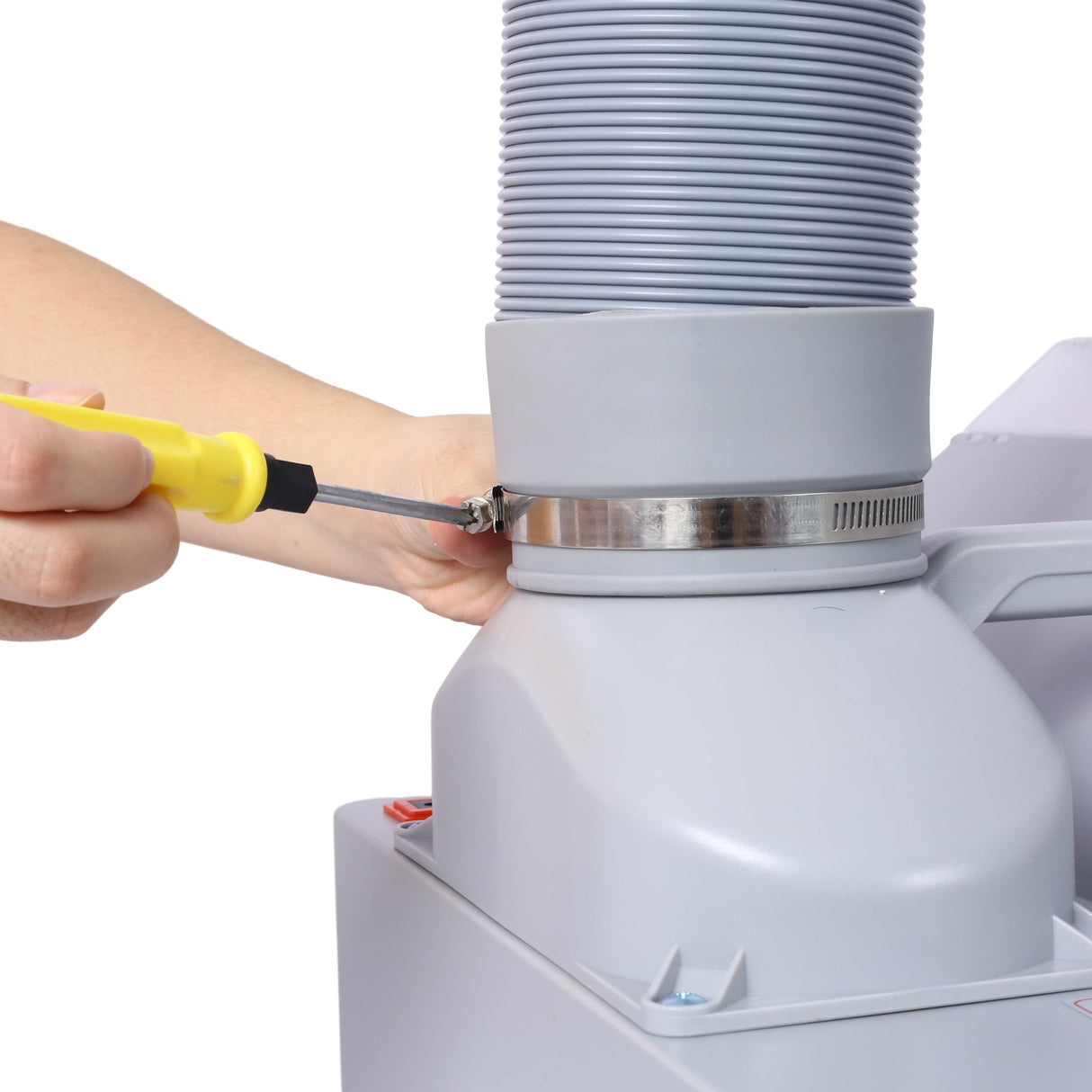 Portable Airbrush Paint Spray Booth Kit Pro Set with Turn Table Powerful Fan LED Spray Booth + Hose Dual Fans - Fab Heavy Parts