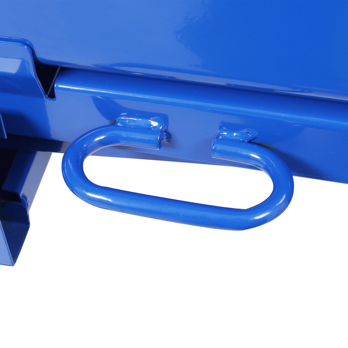 Premium Mobile Tear Down Table with 3.5 Gallon Part Washer and 110V Pump in Blue Steel with Drawer and Drain Tray - Fab Heavy Parts