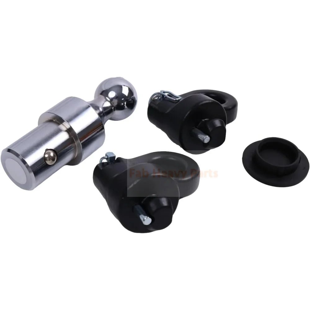 Puck System Gooseneck Hitch Ball Kit 60692 Fits for Chevrolet Silverado 2500 HD 3500 HD for Ford F250 F350 for Nissan Titan XD - Fab Heavy Parts