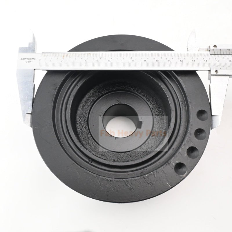 Pulley 8972481611 Fits for Isuzu Engine 4JG1 4JG2 Hitachi Excavator EX75UR - 5 EX75US - 5 - Fab Heavy Parts