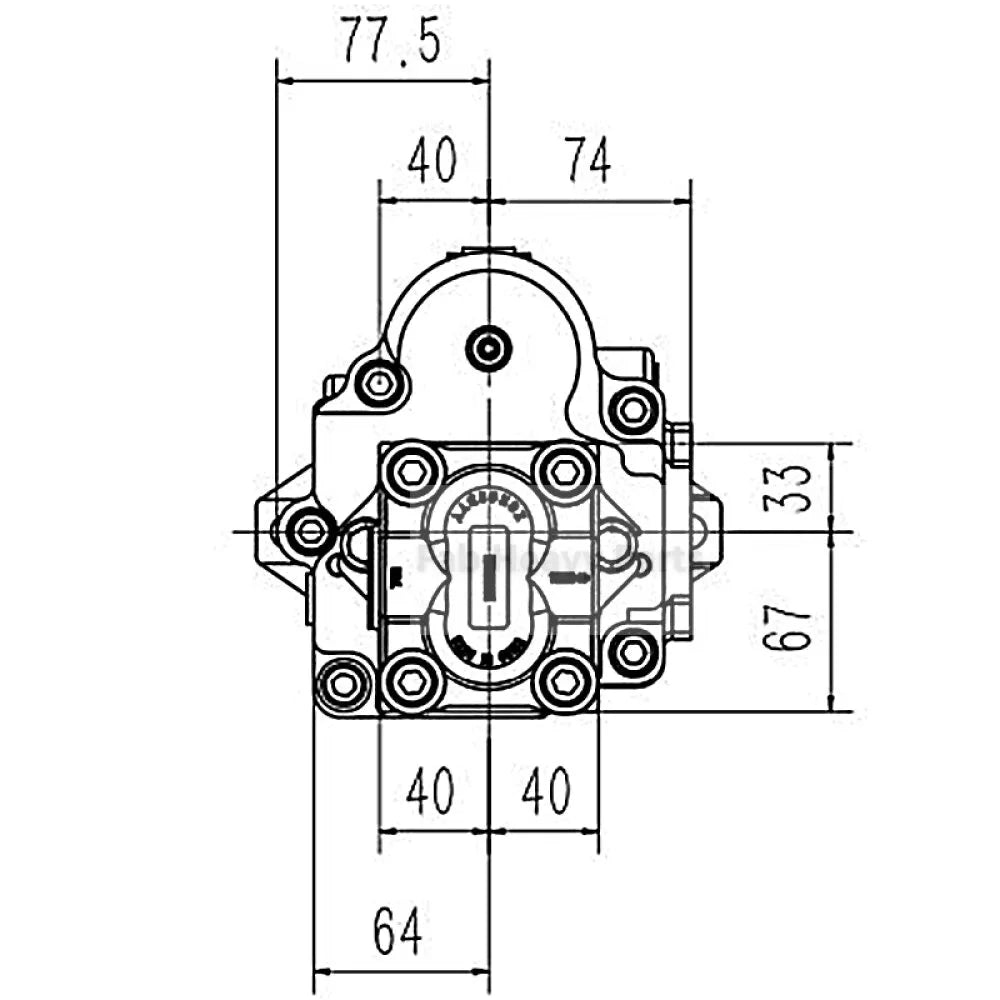 PVD-1B-32S, PVD1B32S Hydraulic Pump Assembly New