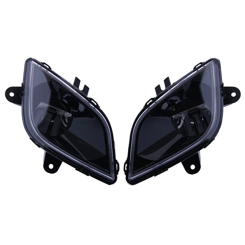 QSC Performance LED 1 - INJ - 1043 - 100 & 1 - INJ - 1043 - 200 fog Lights Lamps Pair for Freightliner Cascadia 2018+ - Fab Heavy Parts