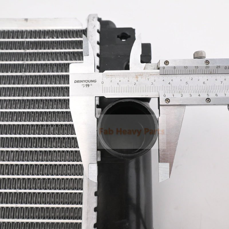 Radiator RD411 - 42300 for Kubota Excavator U50 - 3 U45 - 3 KX121 - 3 KX161 - 3 - Fab Heavy Parts