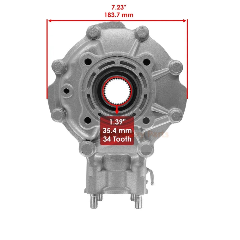 Rear Differential Axle 41300 - HM5 - A10 Fits for Honda Fourtrax 300 TRX300FW 4X4 1992 - 2000 - Fab Heavy Parts