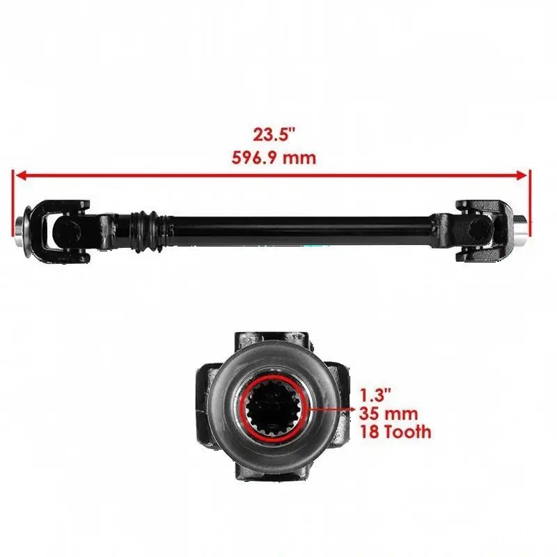 Rear Drive Shaft 703500987 703500857 705501407 for Can - Am ATV Outlander 1000R 4x4 570 650 850 - Fab Heavy Parts