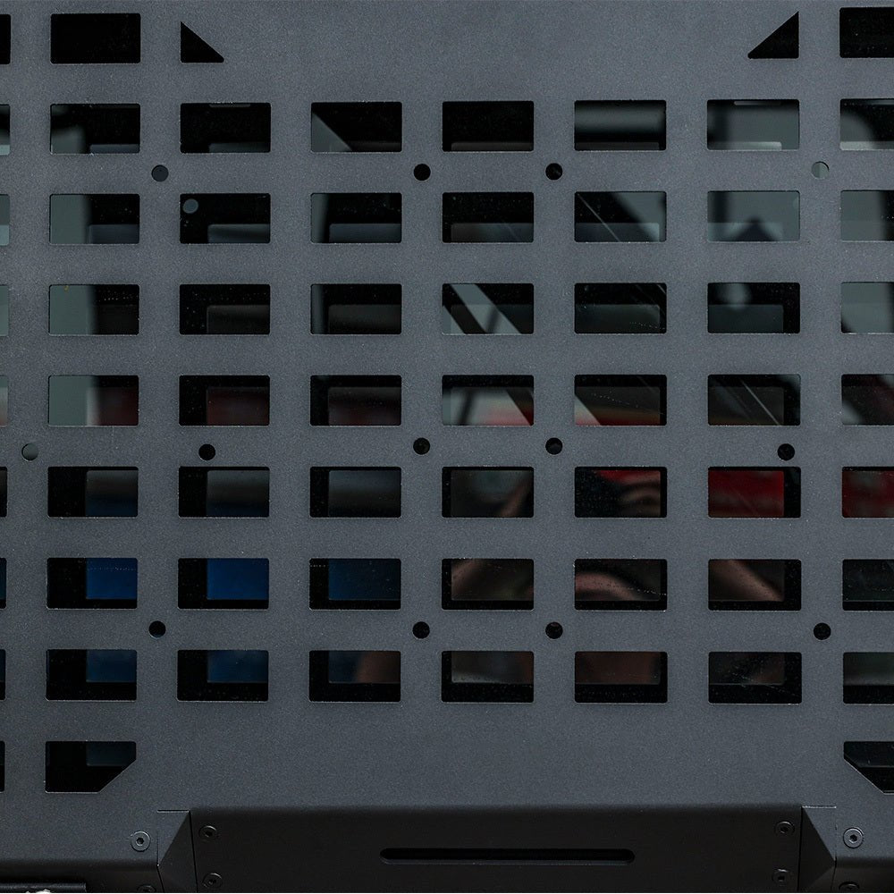 Rear Window Molle Panel Modular Storage for 2018 - 2023 Jeep Wrangler JL 4 Doors Driver Side - Fab Heavy Parts