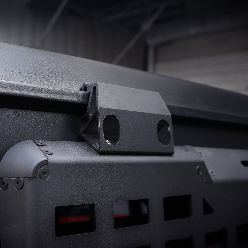 Rear Window Molle Panel Modular Storage for 2018 - 2023 Jeep Wrangler JL 4 Doors Driver Side - Fab Heavy Parts