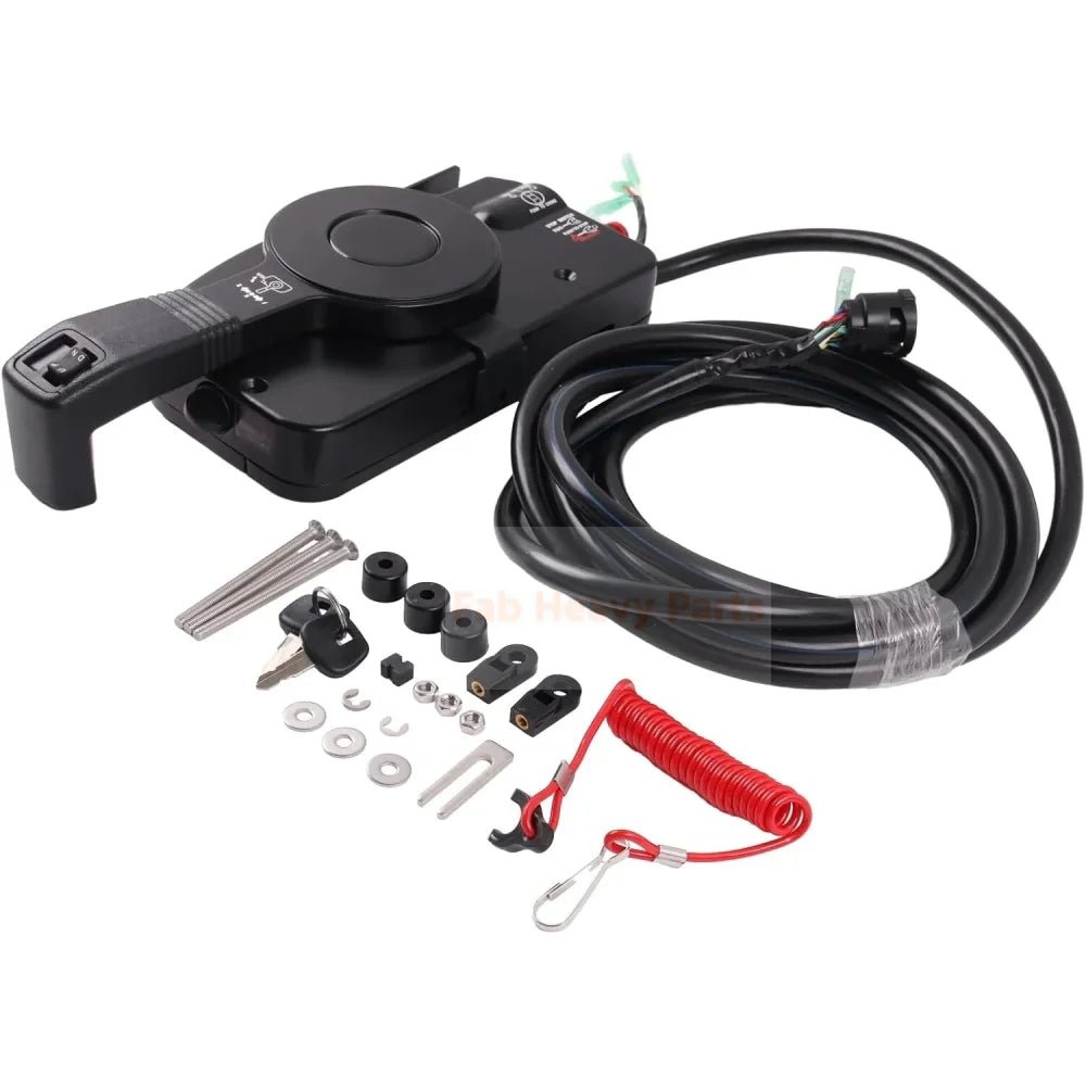 Remote Control Box W/PTT & Eectrical Start 3B7 - 84330 - 1 Fits for Tohatsu Outboard - Fab Heavy Parts