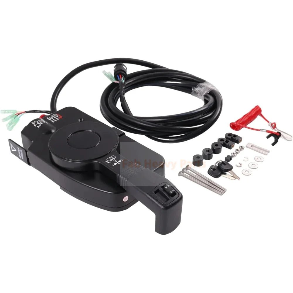 Remote Control Box W/PTT & Eectrical Start 3B7 - 84330 - 1 Fits for Tohatsu Outboard - Fab Heavy Parts