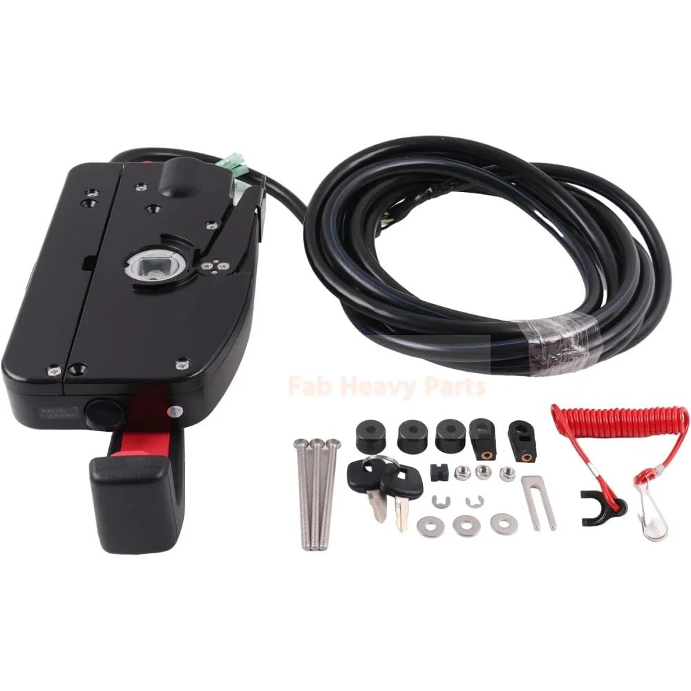 Remote Control Box W/PTT & Eectrical Start 3B7 - 84330 - 1 Fits for Tohatsu Outboard - Fab Heavy Parts