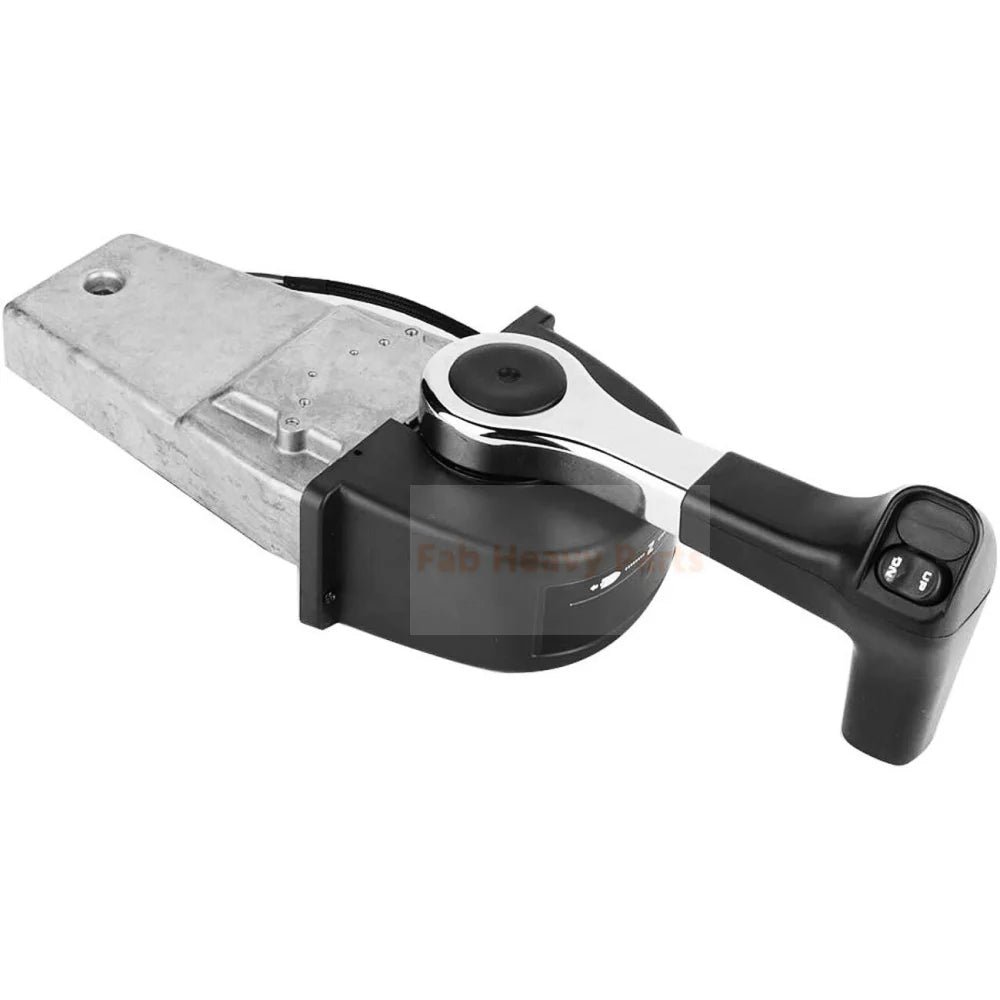 Remote Control Left Hand No Key & Trim Pull To 06240 - ZW5 - U50 Fits for Honda Outboard - Fab Heavy Parts