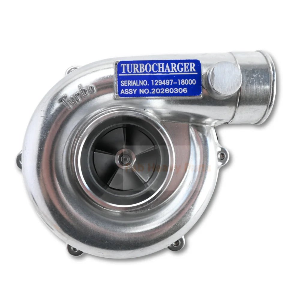 RHB52 Turbo VA130035 MY29 129497-18000 129492-18000 Turbocharger for 1983-89 Yanmar Marine with 4JH-TE, 4JH-TZ Engine - Fab Heavy Parts