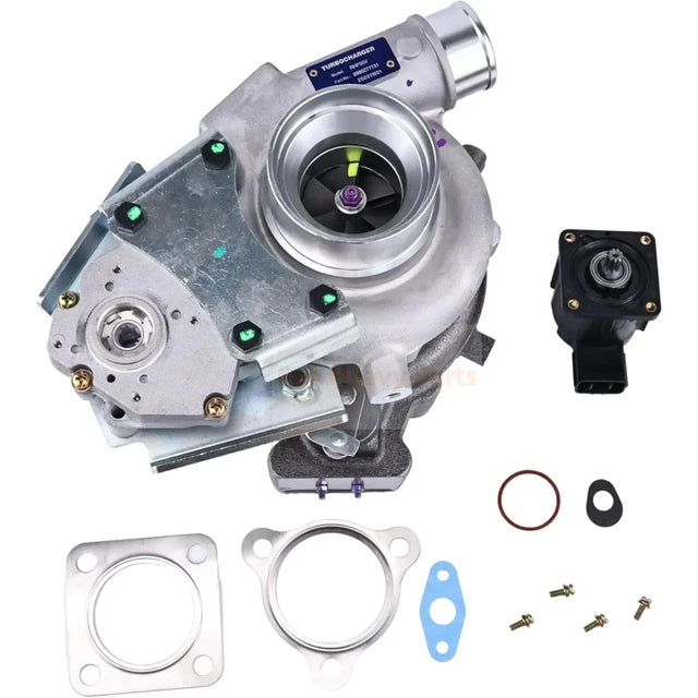Turbocompresor RHF55V 8980277725 con una válvula de 12 V para los ajustes de Isuzu NPR NRR NQR 4HK1 5.2L