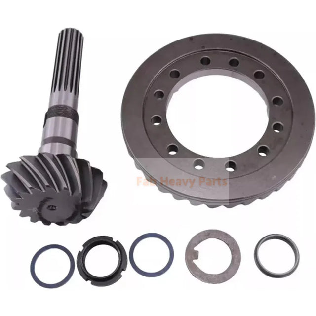 Ring and Pinion Gear Set 294189A1 Fits for Case Backhoe Loader 580 Super L 580 Super M 580SM+ Series 2