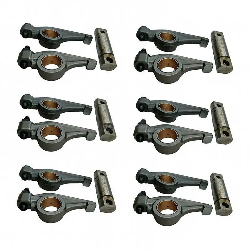 Rocker Arms & Shaft 6150-41-5400 for Komatsu Engine 6D125-1 6D125E-3 Excavator PC400-7 PC400LC-5 PC400LC-7 PC450LC-8 - Fab Heavy Parts