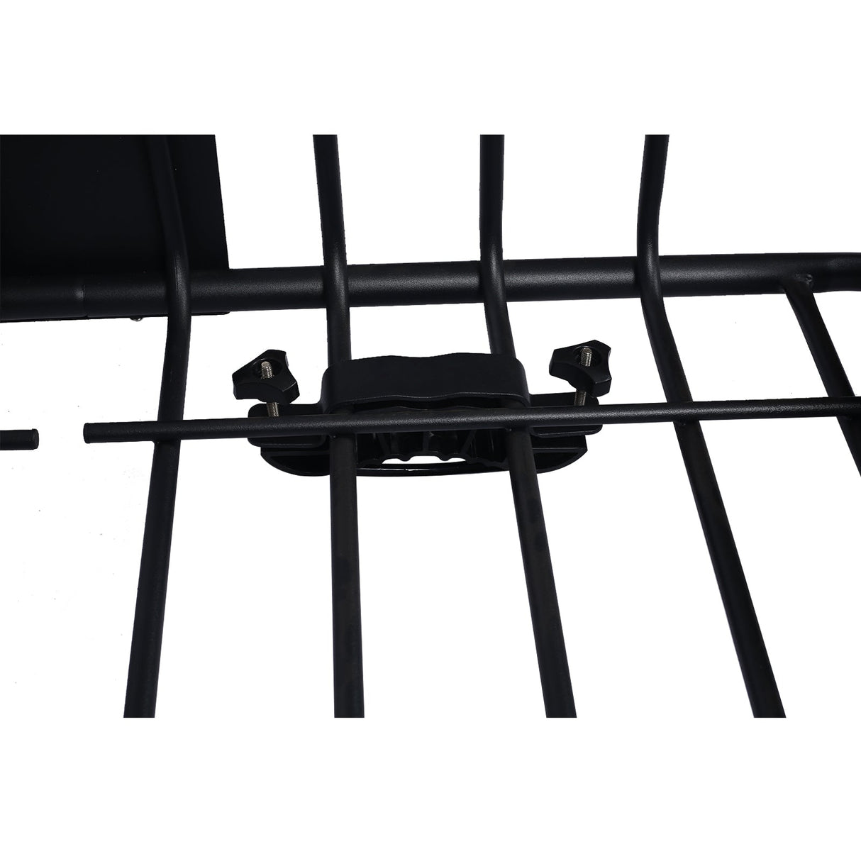 Rooftop Cargo Carrier Basket Motoring Roof Rack Top Mount Rack 64" Capacity 150 lbs - Black - Fab Heavy Parts