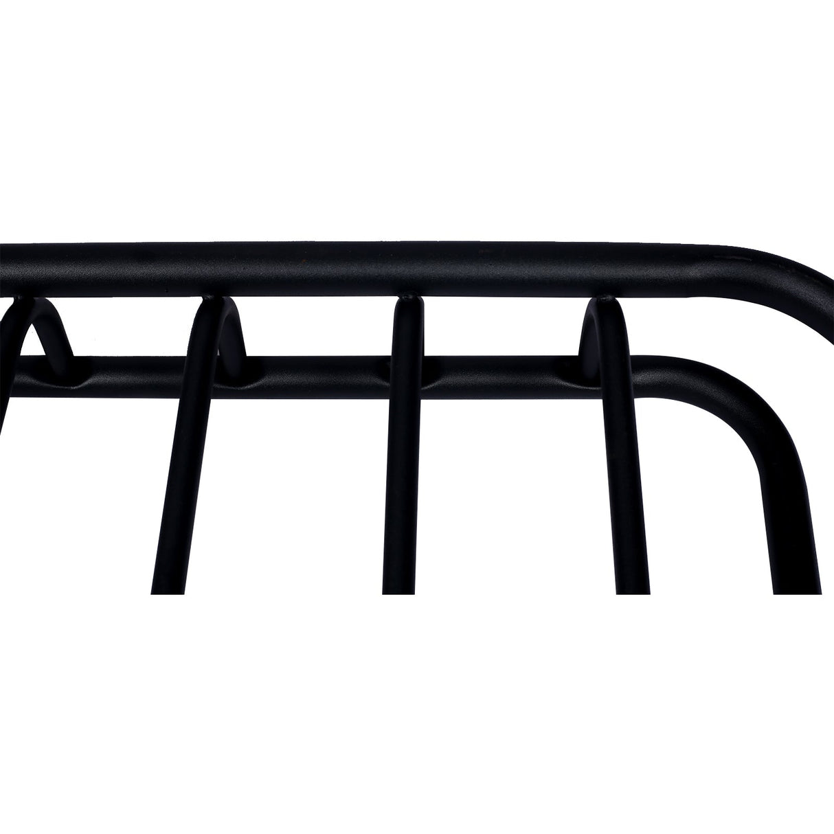 Rooftop Cargo Carrier Basket Motoring Roof Rack Top Mount Rack 64" Capacity 150 lbs - Black - Fab Heavy Parts