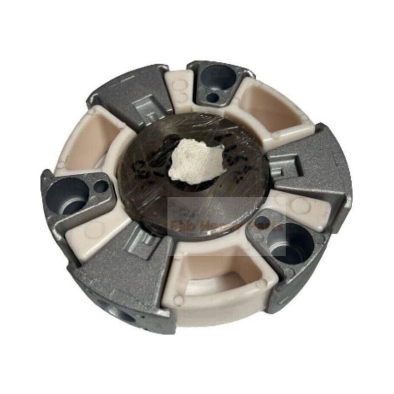 Rubber Coupling Hub Assembly 4668196 Fits Hitachi ZAX70 - 2 ZAX75 - 3 ZAX80 - 3 ZAX85 - 3 - Fab Heavy Parts