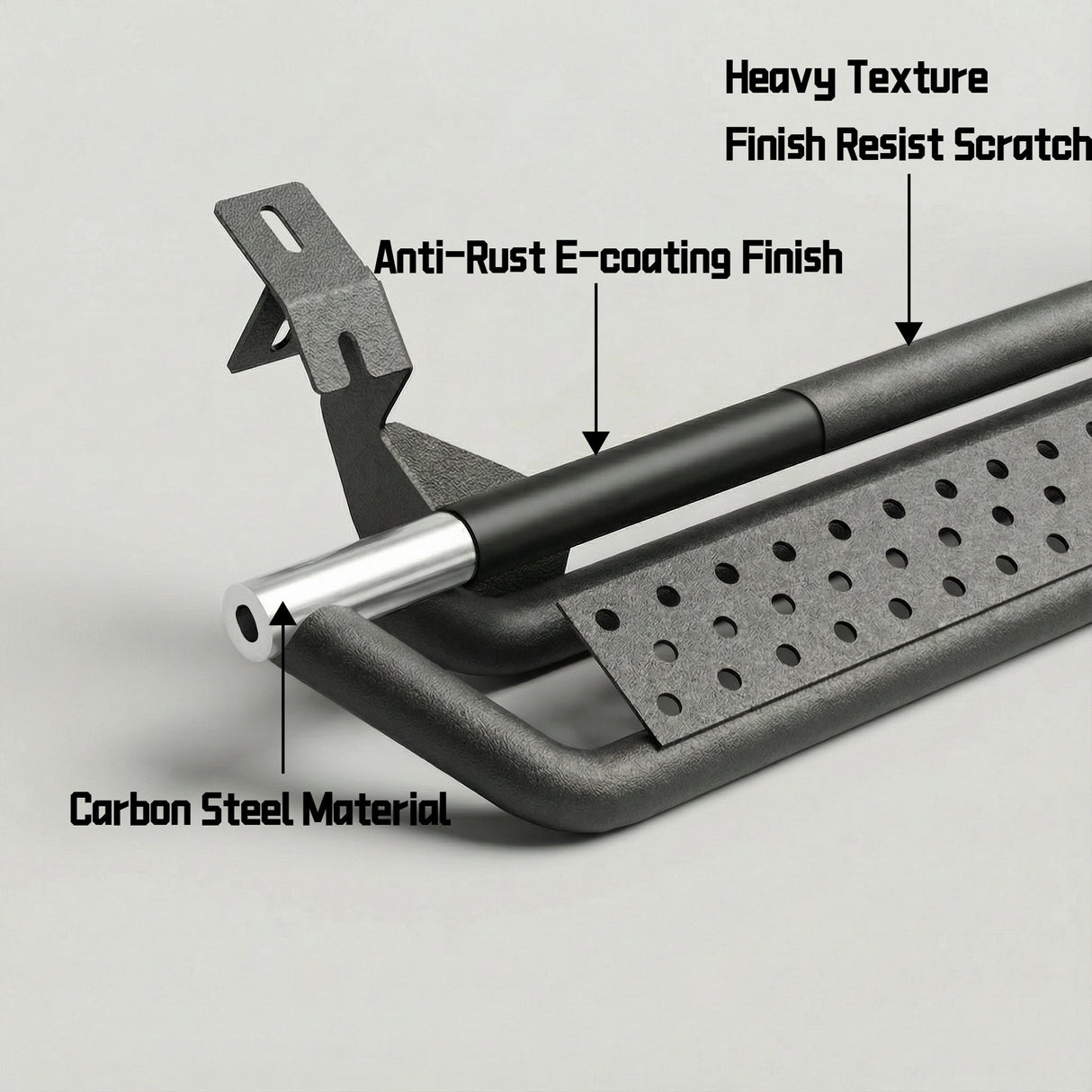 Running Boards Nerf Bars For 09 - 18 Dodge Ram 1500, 2010 - 2026 2500 3500 Crew Cab - Fab Heavy Parts