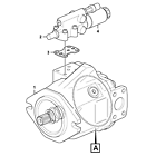 Pompa idraulica VOE17487751 17487751 per Volvo A25G A30G A35G A40G A45G A45GFS