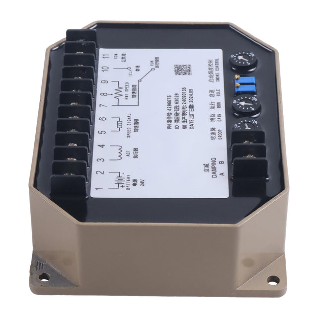 Speed Control Board 4914091 4296675 Fits for Cummins Engine KTA19 KTA38 KTA50 Generator