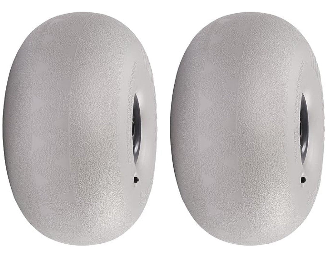 Two 16" Beach Wheels Balloon Fishing Kayak Sand Cart Tires for 3/4" axle New
