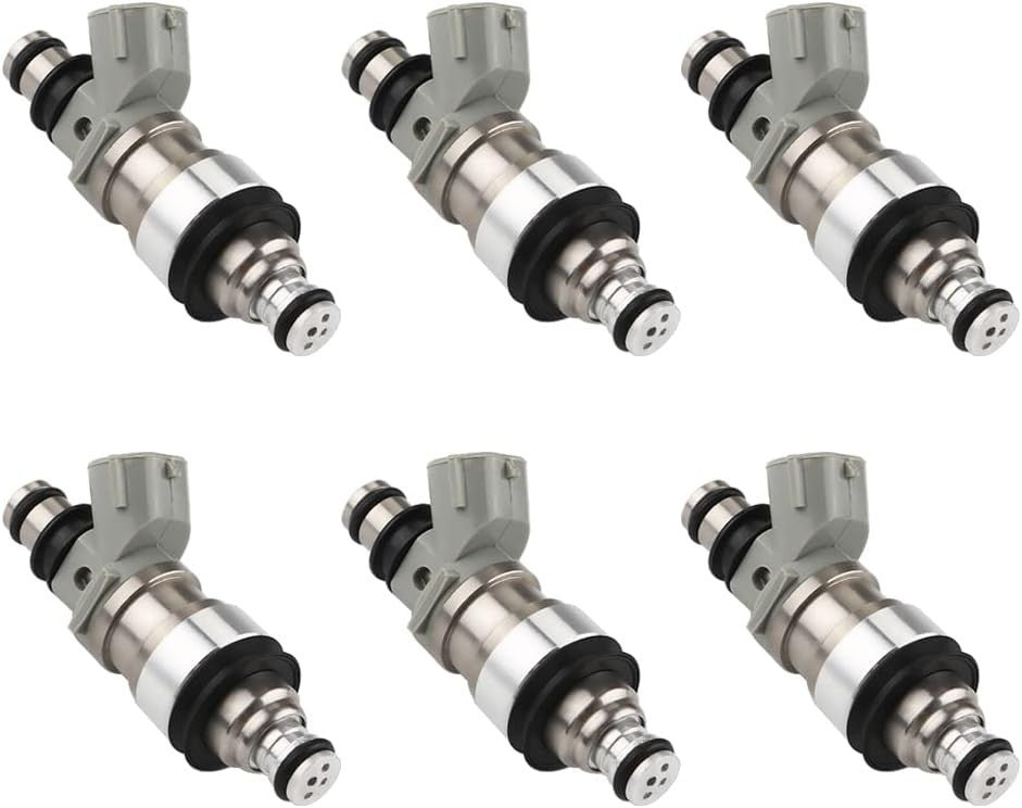 6PCS New Fuel Injectors 23250-62030 23209-62030 Fits for Toyota 4Runner 3.4L 1997-98