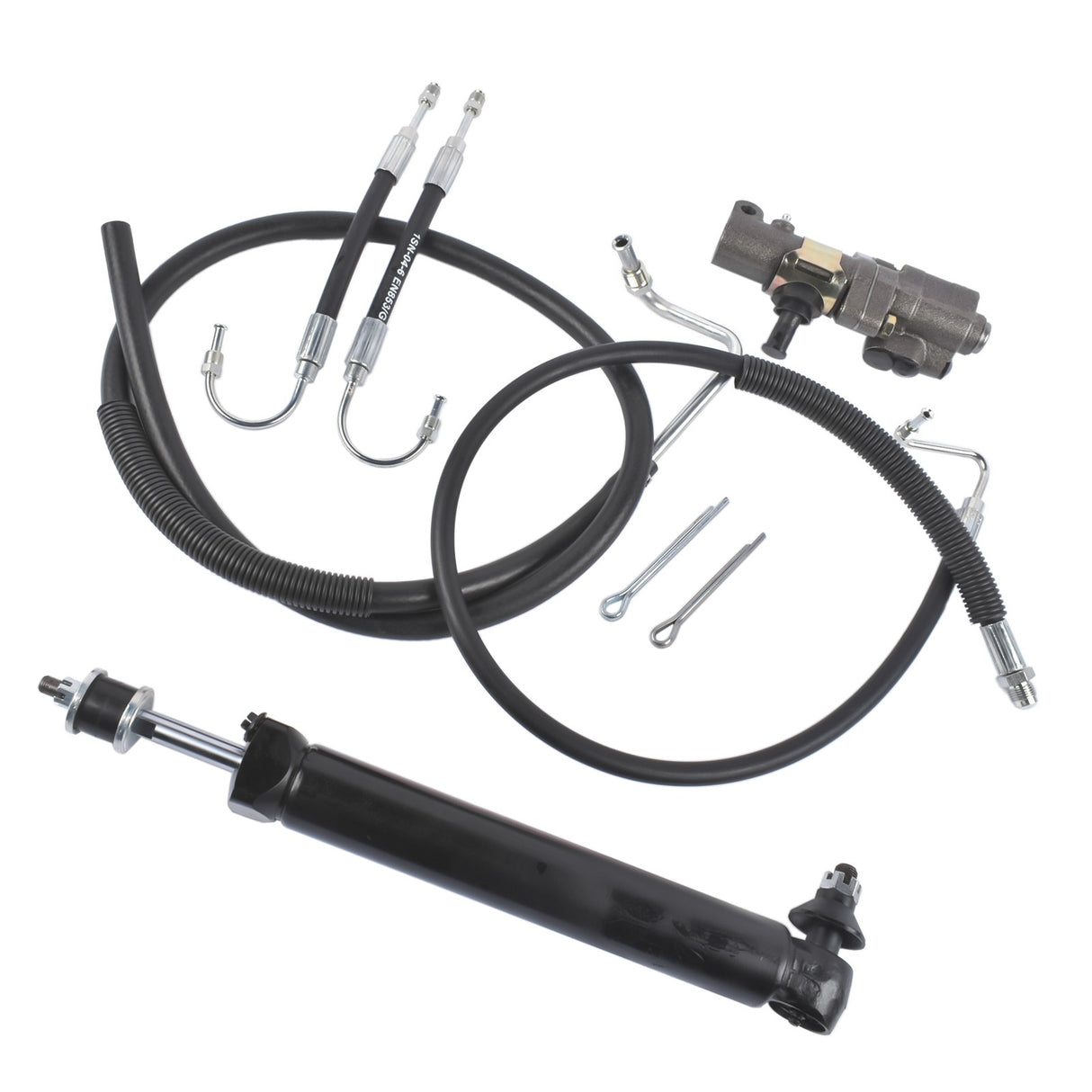 PS1A-PSV2-PSHKIT5 Power Steering Cylinder Valve Hoses Kit for Chevy Bel Air Impala 1960-1964 Base