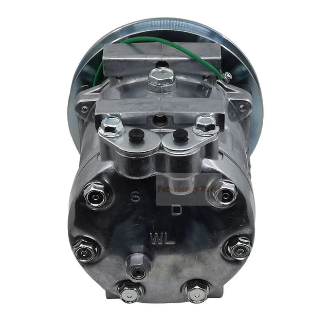 24V SD7H13 A/C Compressor LC91V00001F1 Fits for New Holland Crawler Excavator EH215 E160 EH160 E215