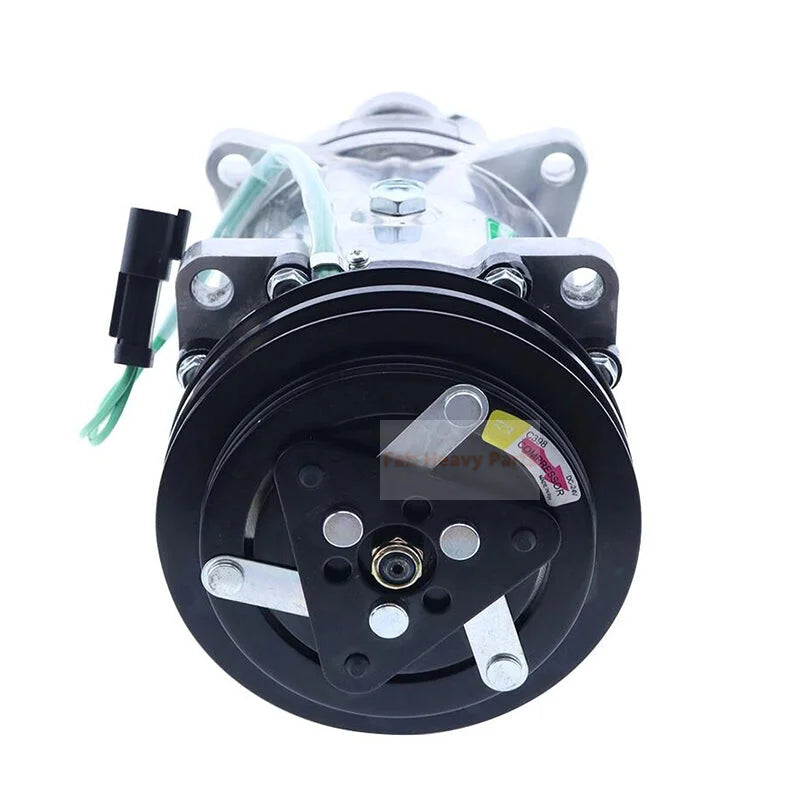 Compresor de aire acondicionado SD7H15 VOE15082744 compatible con Volvo BL60B BL61B BL70B BL71B L20F L25F L28F L30G L35G SD75 SD75B DD105