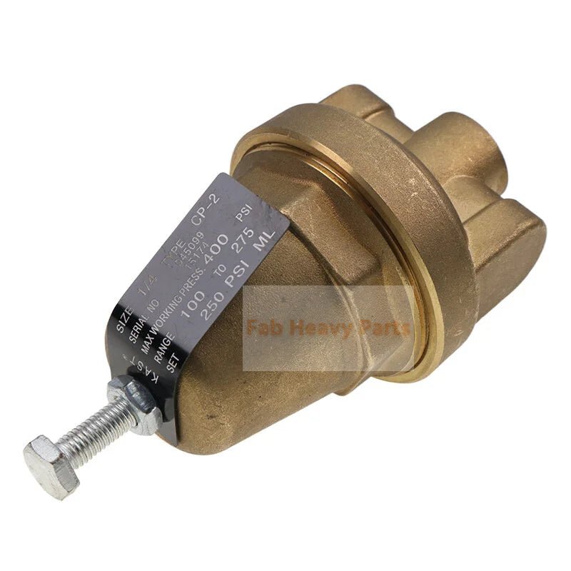 Screw Compressor Pressure Regulator 250 PSI 1/4" Inlet 045099 for Sullair - Fab Heavy Parts