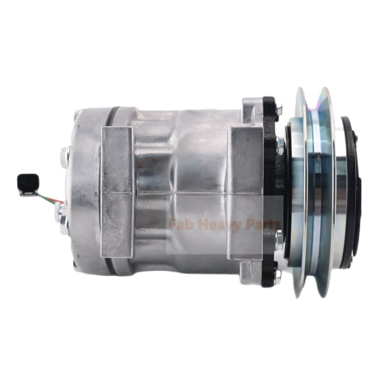 SD7H13 A/C Compressor 4674027 Fits for Hitachi Excavator ZX60USB - 3 ZX60USB - 3F ZX60USBNA - 3 ZX65USB - 3F - Fab Heavy Parts