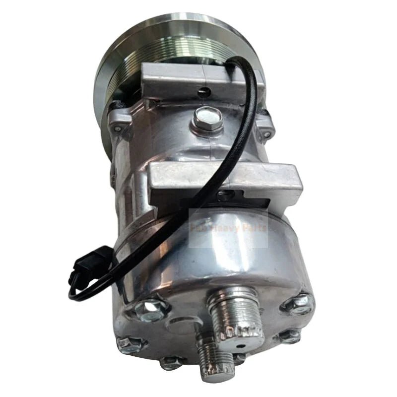 SD7H15 A/C Compressor 178 - 9570 1789570 Fits for Caterpillar CAT Tractor D3K D4K D5K Telehandler TH220B TH330B TH340B TH350B TH355B TH460B TH560B TH580B Compactor CB - 44B CB - 54B CB - 64B CB - 66B CB - 68B CB10 CB13 CB15 CB16 CB7 - Fab Heavy Parts