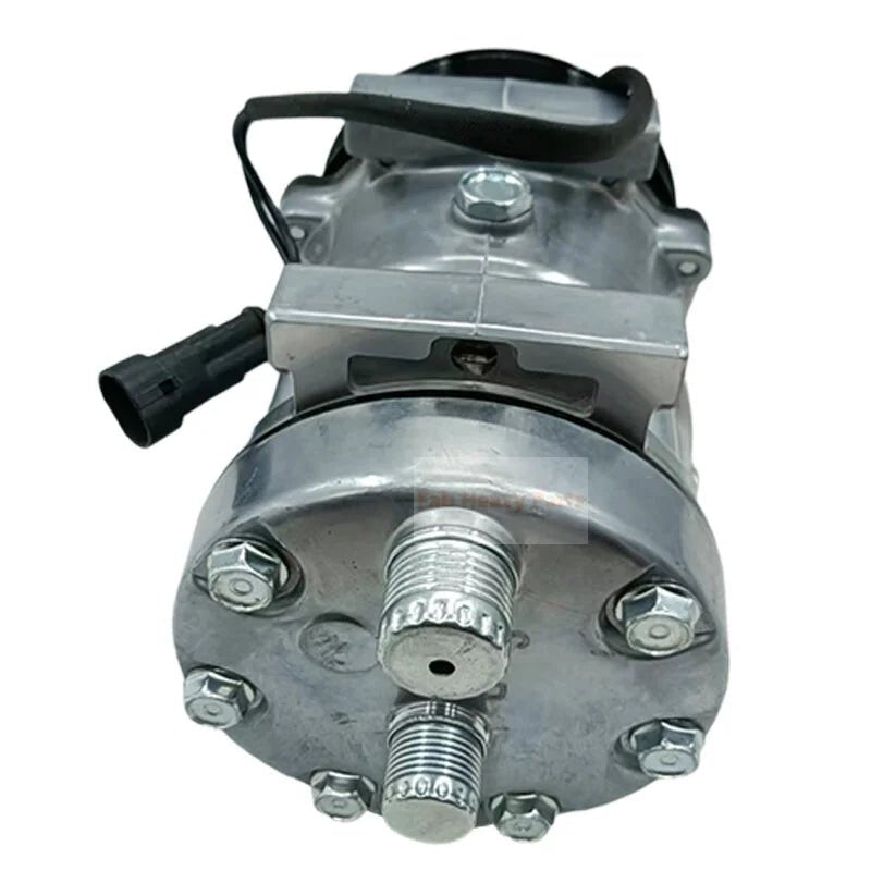 SD7H15 A/C Compressor 47358876 Fits for New Holland Tractor T4.120 T5.115 T5.105 T4.110 T4.100 T5.95 T4.90 T5.110 T5.120 - Fab Heavy Parts