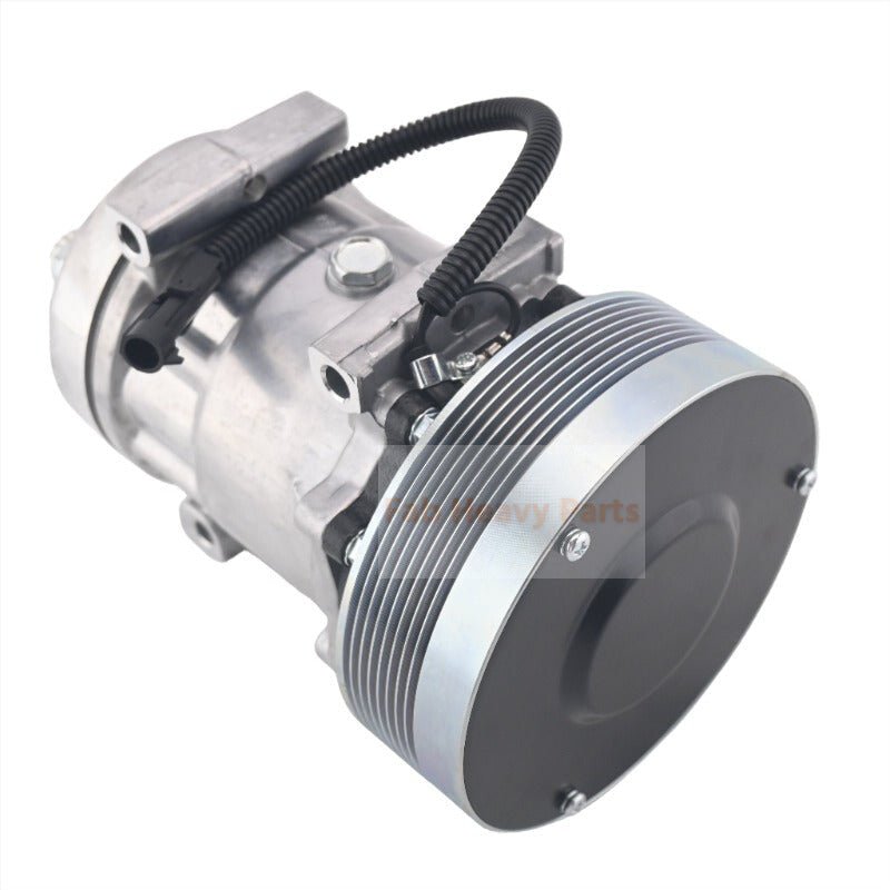 SD7H15 A/C Compressor 86993463 Fits for CASE 1021F 1121F 6130 635 7010 7120 7130 7230 8010 8120 8230 9010 9120 9230 4430 - Fab Heavy Parts
