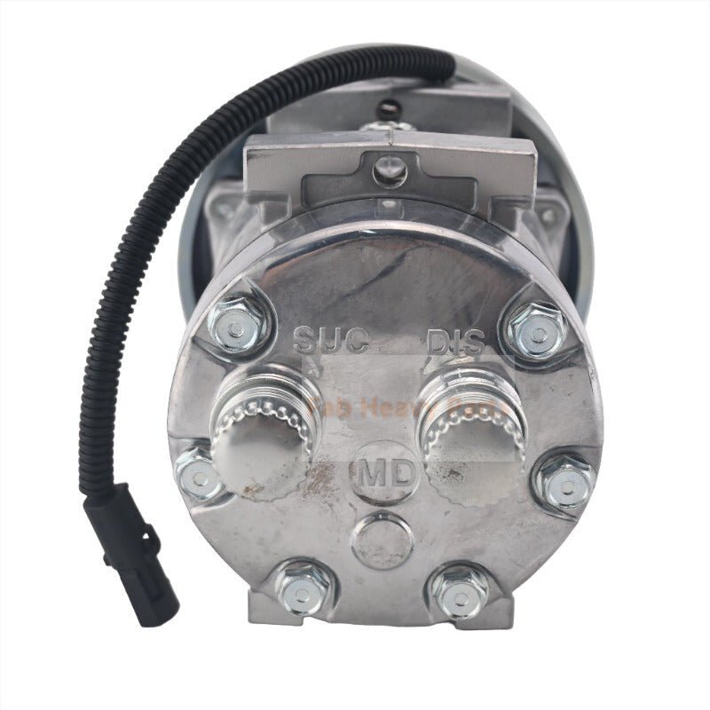 SD7H15 A/C Compressor 86993463 Fits for CASE 1021F 1121F 6130 635 7010 7120 7130 7230 8010 8120 8230 9010 9120 9230 4430 - Fab Heavy Parts