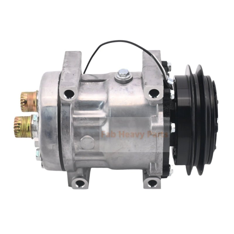 SD7H15 A/C Compressor 87634118 Fits for CASE Wheel Loader 1021G 1121G 521E 521F 521G 621G 721G - Fab Heavy Parts