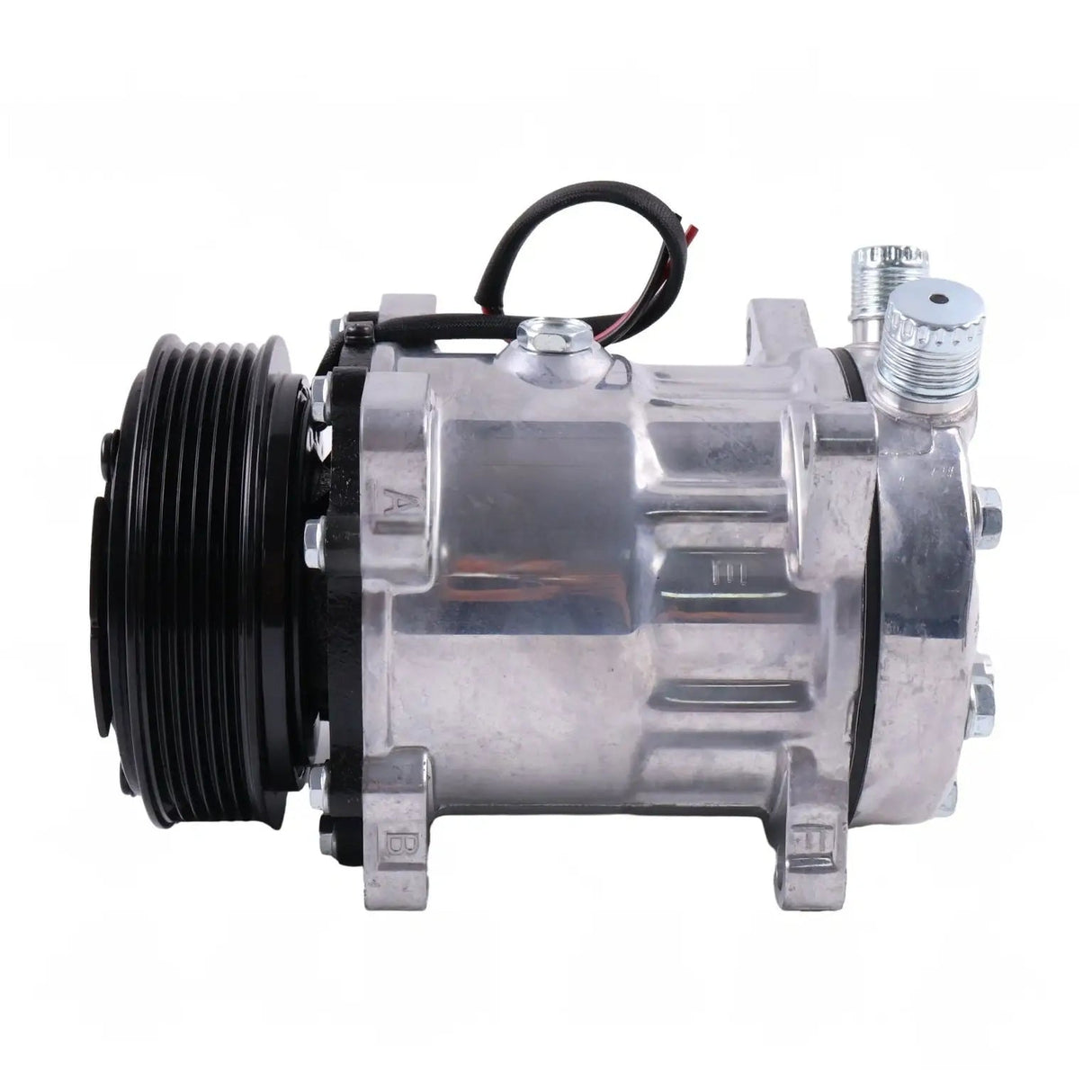SD7H15 A/C Compressor 9827954 for New Holland Bale Wagon 1095 1089 Windrower 2550 2450 - Fab Heavy Parts
