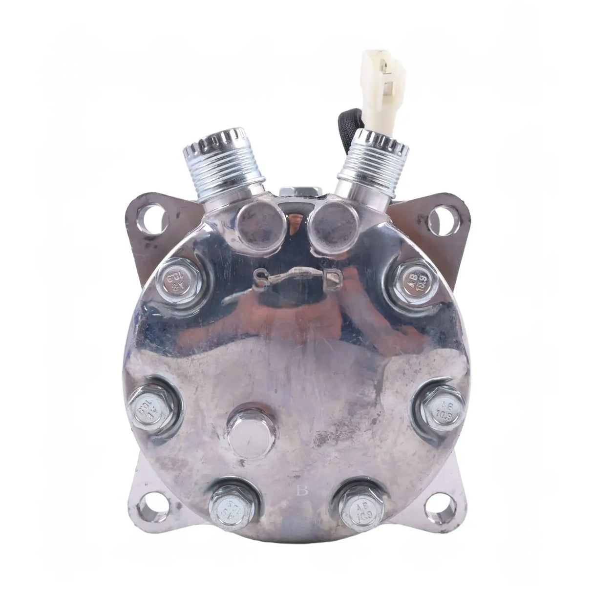 SD7H15 A/C Compressor 9827954 for New Holland Bale Wagon 1095 1089 Windrower 2550 2450 - Fab Heavy Parts