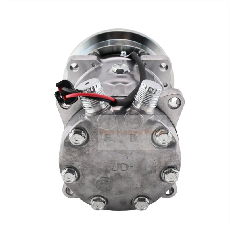SD7H15 A/C Compressor 9847944 Fits for New Holland HW300 HW340 HW305 HW305S 1089 HW320 1095 LS190 - Fab Heavy Parts