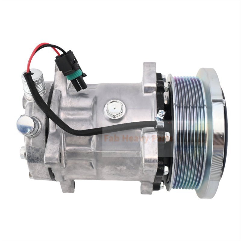 SD7H15 A/C Compressor 9847944 Fits for New Holland HW300 HW340 HW305 HW305S 1089 HW320 1095 LS190 - Fab Heavy Parts
