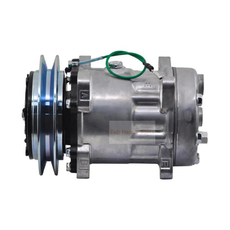 SD7H15 A/C Compressor KHR2221 5094306 Fits for Link - Belt Excavator LS4300 - Fab Heavy Parts