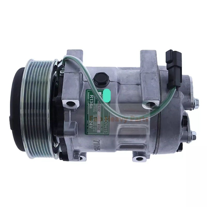 SD7H15 A/C Compressor VOE11412631 for Volvo L150F L220F EC250D EC300D - Fab Heavy Parts