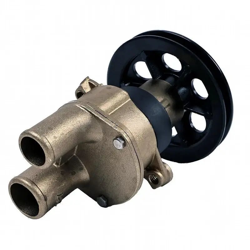 Sea Water Pump With 4.5" Pulley 3855079 3852399 3851982 for Volvo Penta Engine 3.0GS 4.3GI 5.7GI 7.4GI 8.2GSI - Fab Heavy Parts