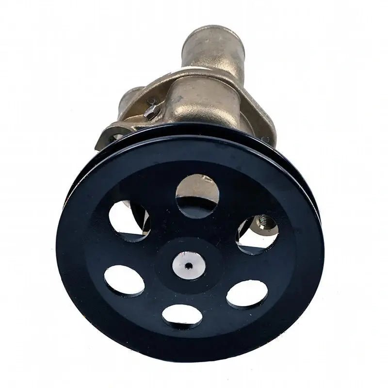 Sea Water Pump With 4.5" Pulley 3855079 3852399 3851982 for Volvo Penta Engine 3.0GS 4.3GI 5.7GI 7.4GI 8.2GSI - Fab Heavy Parts