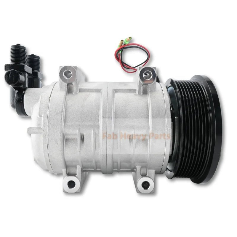 Seltec TM - 21HX A/C Compressor 272 - 5767 2725767 Fits for Caterpillar CAT Engine C4.4 Backhoe Loader 450E - Fab Heavy Parts