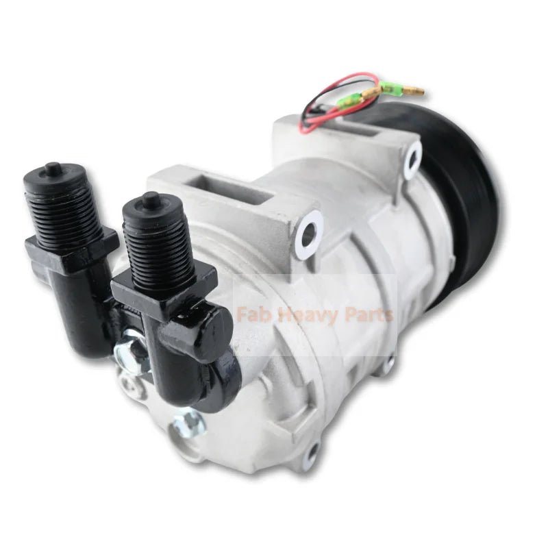 Seltec TM - 21HX A/C Compressor 272 - 5767 2725767 Fits for Caterpillar CAT Engine C4.4 Backhoe Loader 450E - Fab Heavy Parts